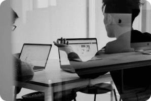 Business professionals discussing