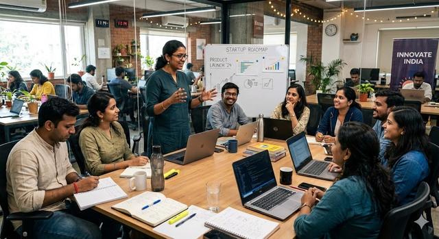 Business team collaboration